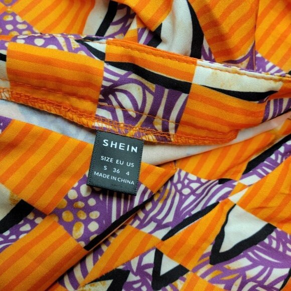 SHEIN Tie Front Ayssemtrical Dress - Picture 7 of 10